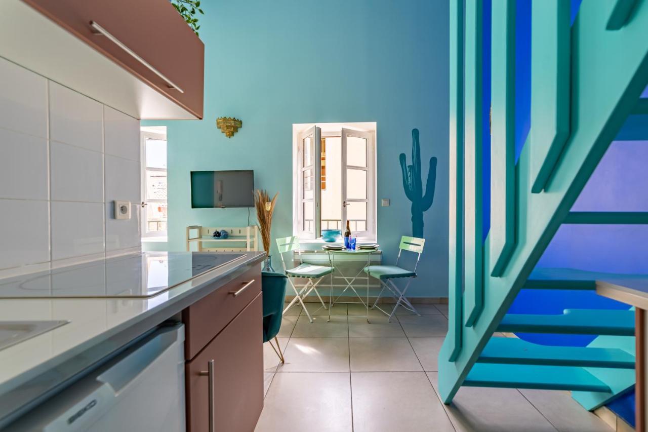 Le Reve Bleu Majorelle - Duplex Sur Les Toits - Une Nuit A Nîmes Esterno foto