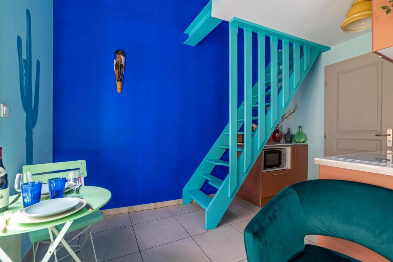 Le Reve Bleu Majorelle - Duplex Sur Les Toits - Une Nuit A Nîmes Esterno foto