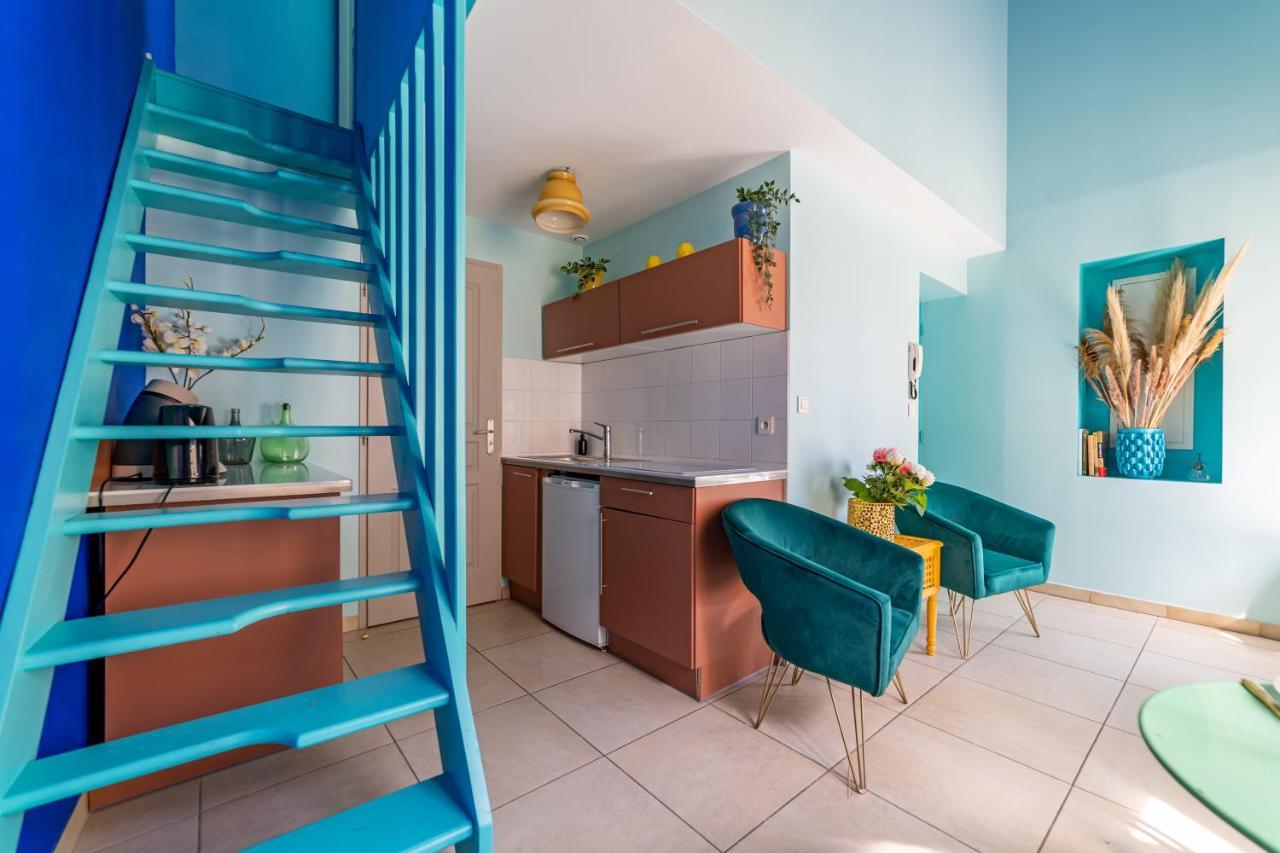Le Reve Bleu Majorelle - Duplex Sur Les Toits - Une Nuit A Nîmes Esterno foto
